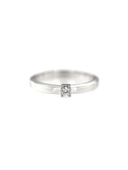 White gold engagement ring DBS01-01-12