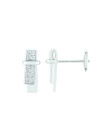 Sterling silver zirconia earrings GLATV256AZ 
