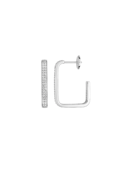 Sterling silver zirconia earrings GLG35020.11