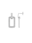 Sterling silver zirconia earrings GLG35022.11 