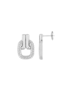 Sterling silver zirconia earrings GLG35027.11 