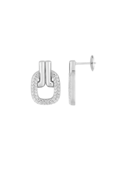 Sterling silver zirconia earrings GLG35027.11