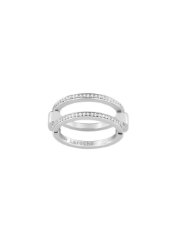 Sterling silver zirconia ring GLG37039.11