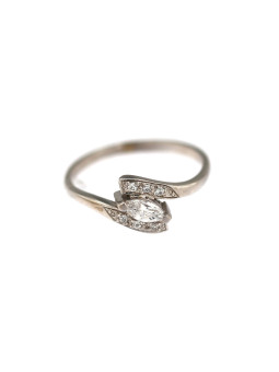 White gold engagement ring DBS04-02-04
