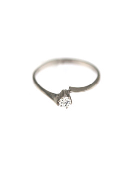 White gold engagement ring DBS04-01-09