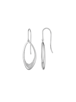 Sterling silver zirconia earrings MUR305190