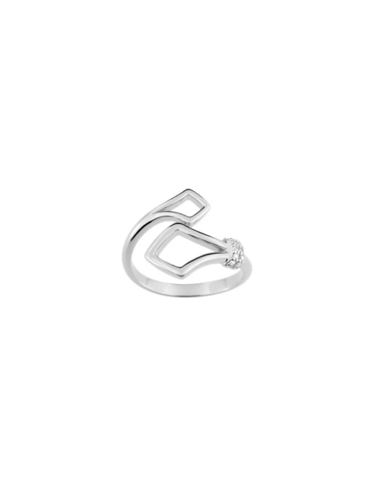 Sterling silver zirconia ring MUR307564.1