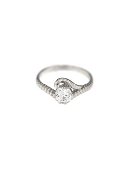 White gold engagement ring DBS04-01-10