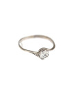 White gold engagement ring DBS04-01-08 
