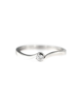 White gold engagement ring DBS04-01-01