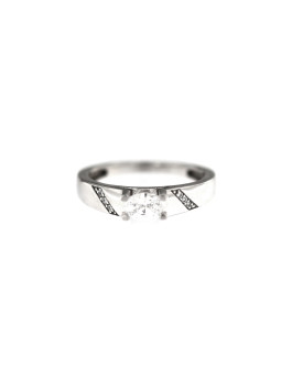 White gold engagement ring DBS03-08-01