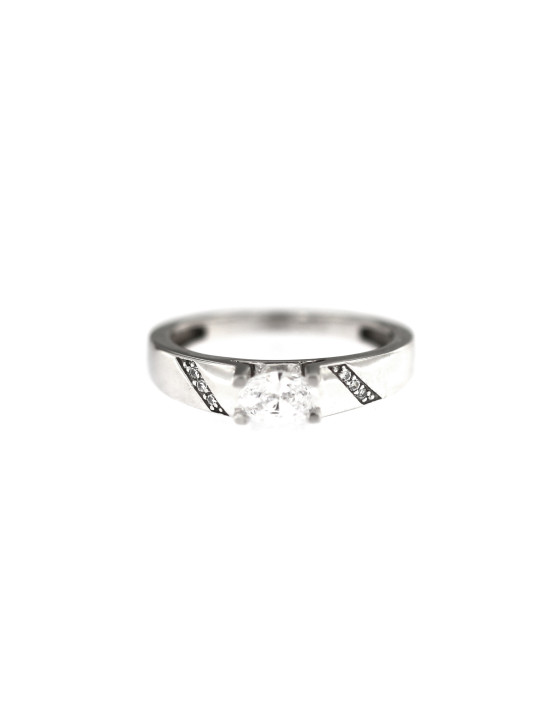 White gold engagement ring DBS03-08-01