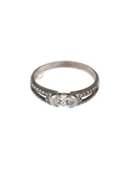 White gold engagement ring DBS03-06-02