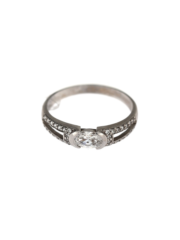 White gold engagement ring DBS03-06-02