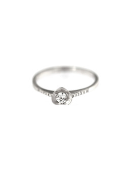 White gold engagement ring DBS03-02-02