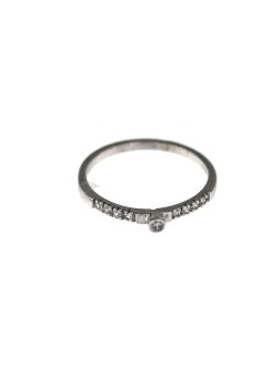 White gold engagement ring DBS03-02-06