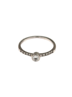 White gold engagement ring DBS03-02-07