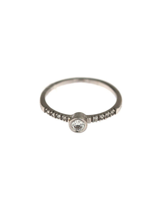 White gold engagement ring DBS03-02-07