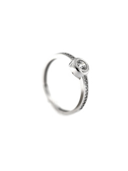 White gold engagement ring DBS03-02-08