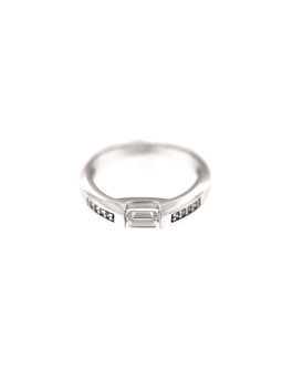 White gold engagement ring DBS03-03-01