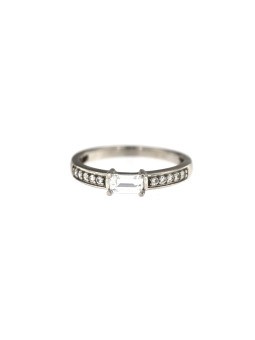White gold engagement ring DBS03-03-05