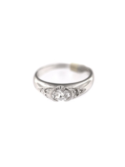White gold engagement ring DBS03-04-03