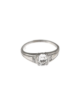 White gold engagement ring DBS02-04-02