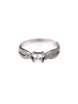 White gold engagement ring DBS03-05-03