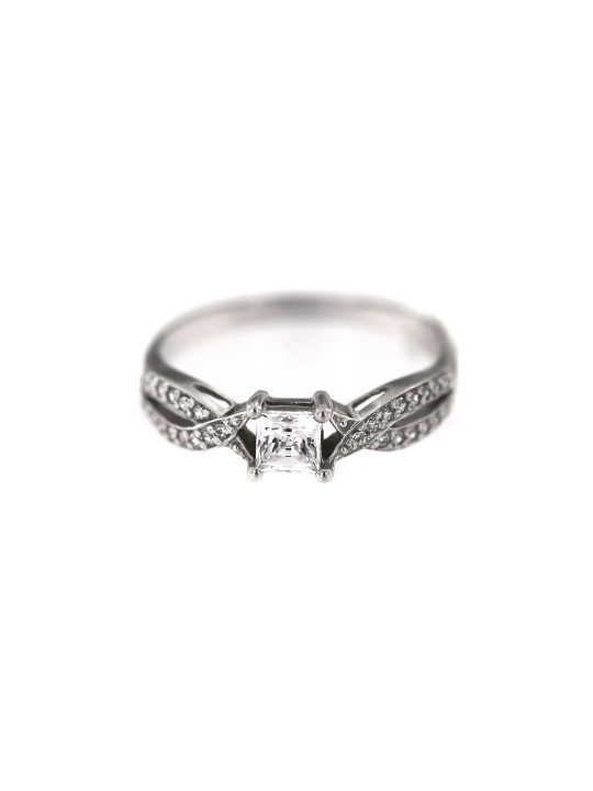 White gold engagement ring DBS03-05-03