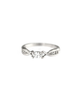 White gold engagement ring DBS03-05-01
