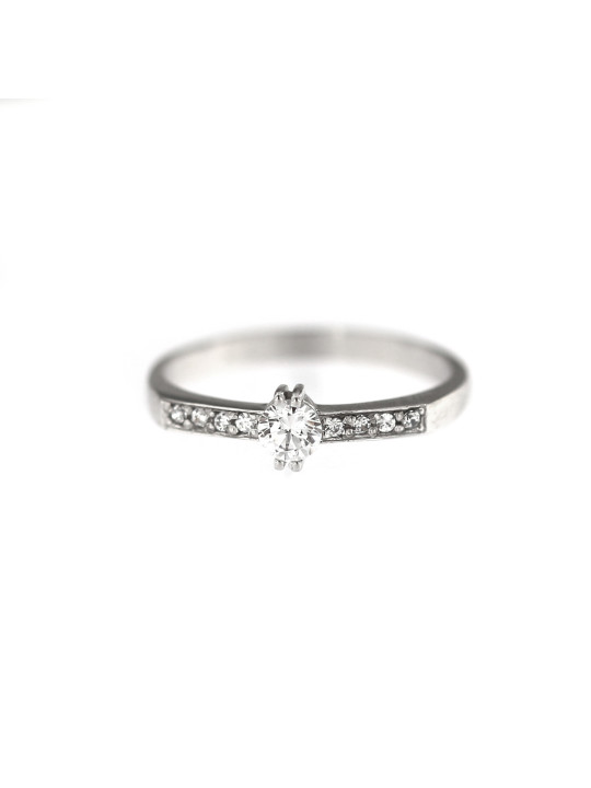 White gold engagement ring DBS03-01-03