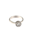 White gold engagement ring DBS02-05-01 