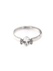White gold engagement ring DBS02-04-01 
