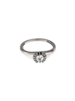 White gold engagement ring DBS02-03-01