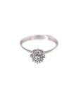 White gold engagement ring DBS02-01-02 