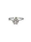White gold engagement ring DBS02-02-01 
