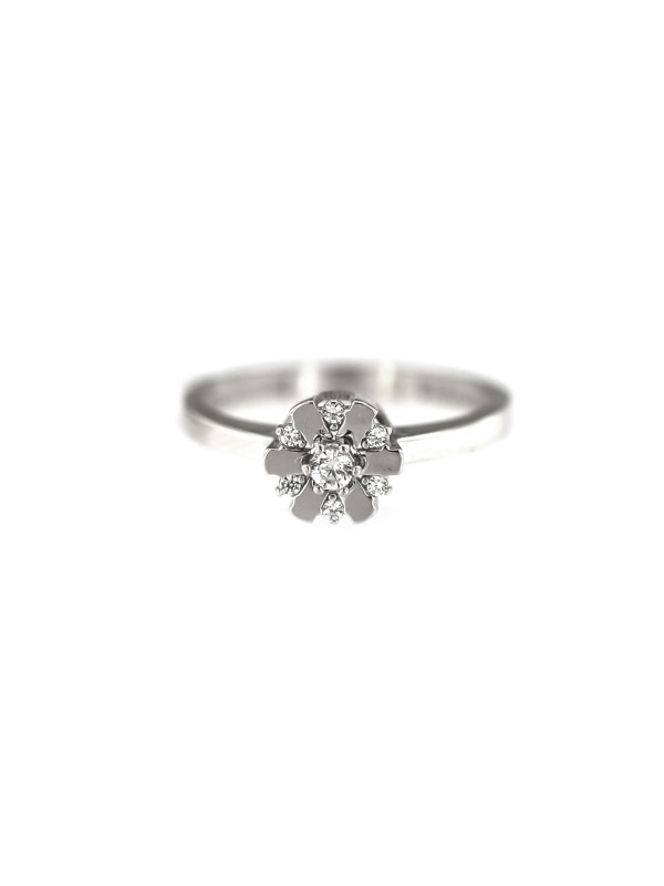 White gold engagement ring DBS02-02-01