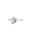 White gold engagement ring DBS02-02-02 