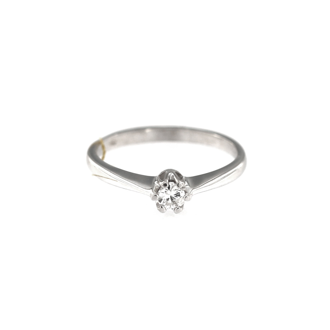 White gold engagement ring DBS01-03-21