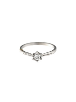 White gold engagement ring DBS01-03-22