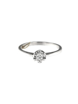 White gold engagement ring DBS01-03-23