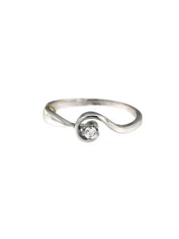 White gold engagement ring DBS04-01-12
