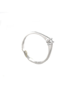White gold engagement ring with diamond DBBR01-14