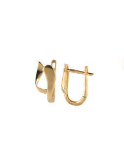 Yellow gold earrings BGA05-06-01