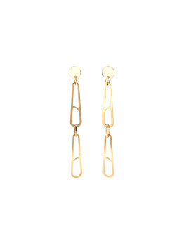 Yellow gold drop earrings BGV11-07-01
