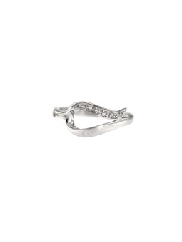White gold ring with diamonds DBBR09-10