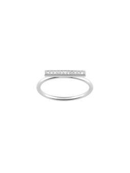 Sterling silver zirconia ring MUR307041.1