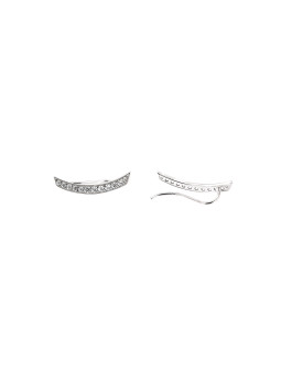 Silver zirconia earrings OEM335649.1
