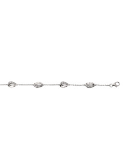 Silver zirconia bracelet OEMASBV15Z18