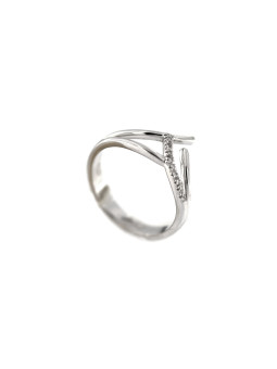 White gold ring with diamonds DBBR09-11